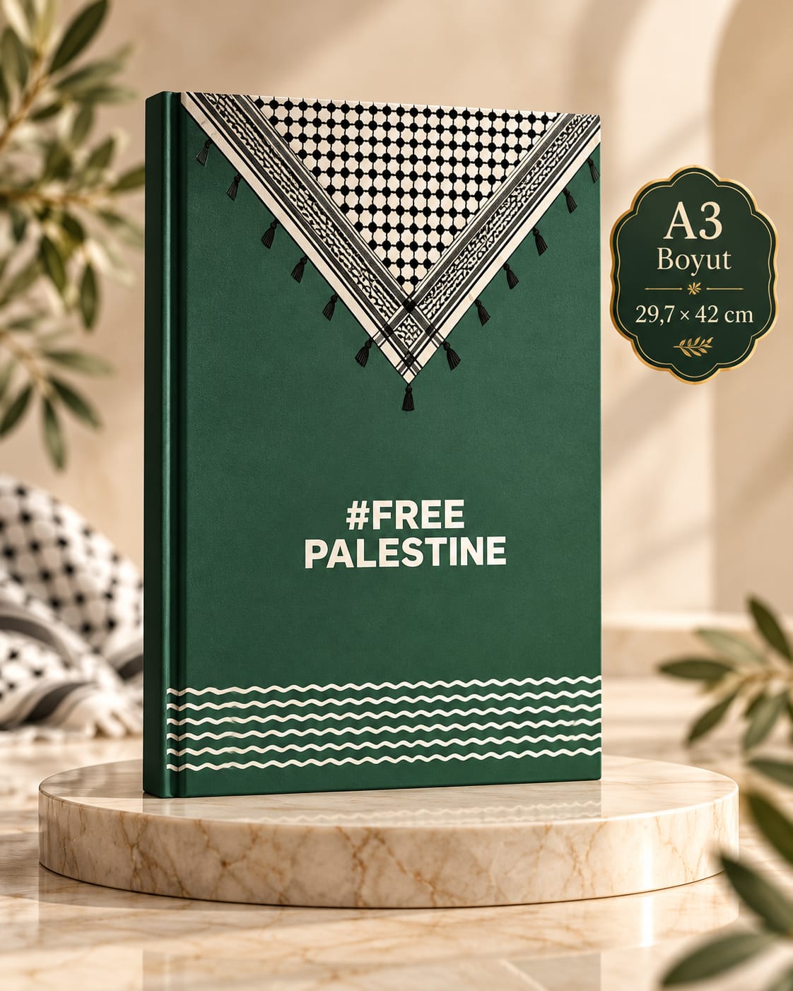 A3 Defter – Free Palestine