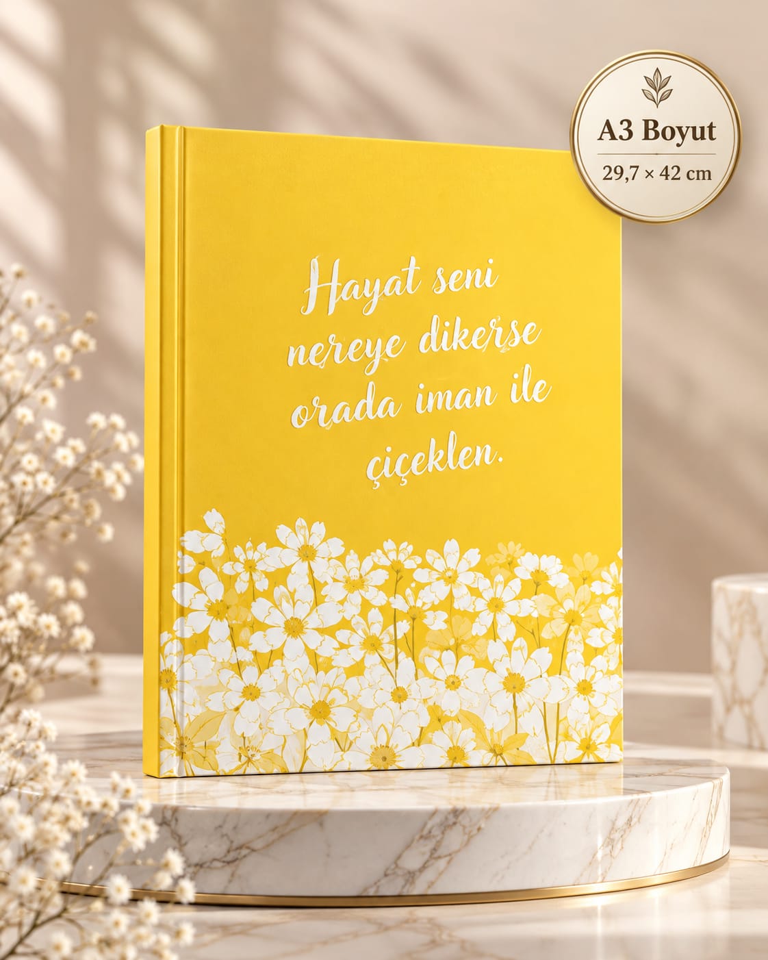 A3 Defter – İman ile Çiçeklen